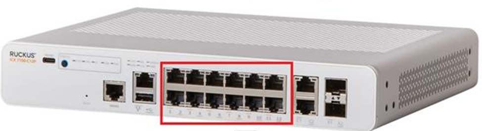 A close up of a network switch

AI-generated content may be incorrect.