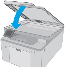 Close the scanner lid