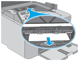 Removing jammed paper