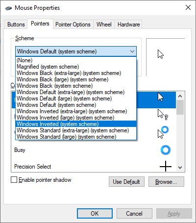 pointers