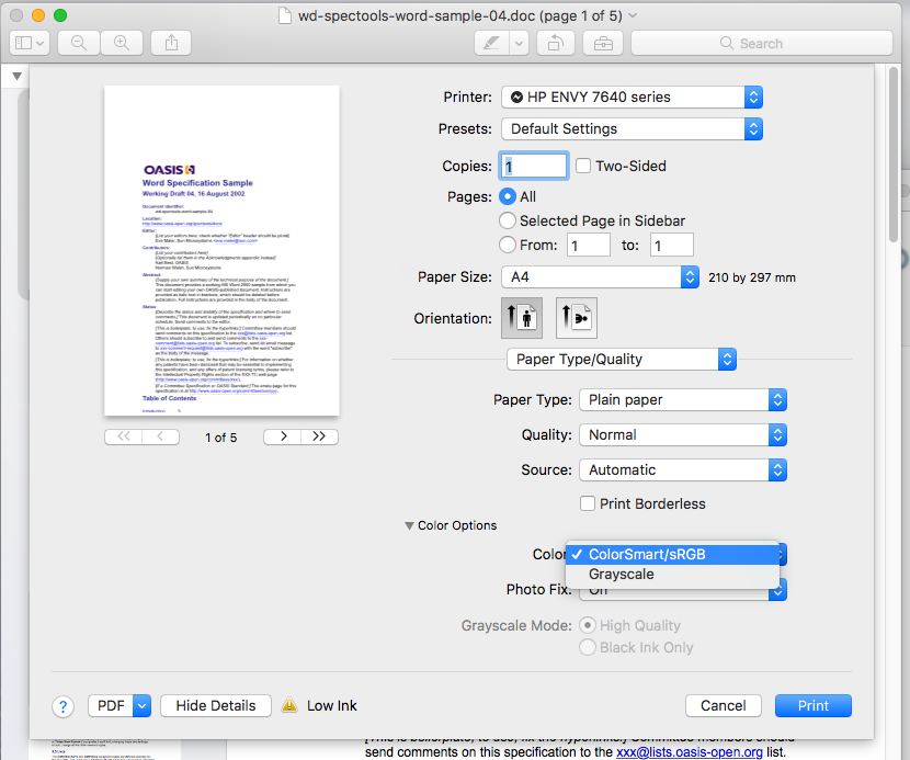 label printer plastic
