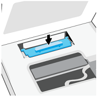 Reinserting the paper path cover