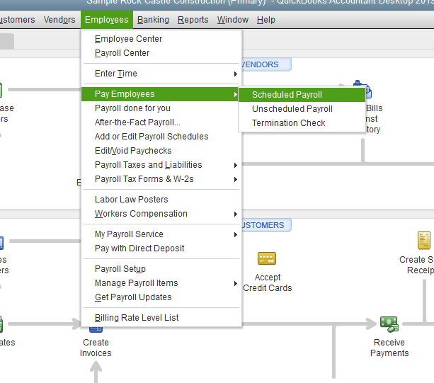 Scheduled vs. unscheduled payroll