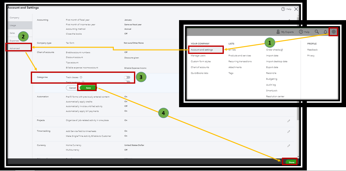 Prerequisites Required before you Turn To Set up Classes in QuickBooks