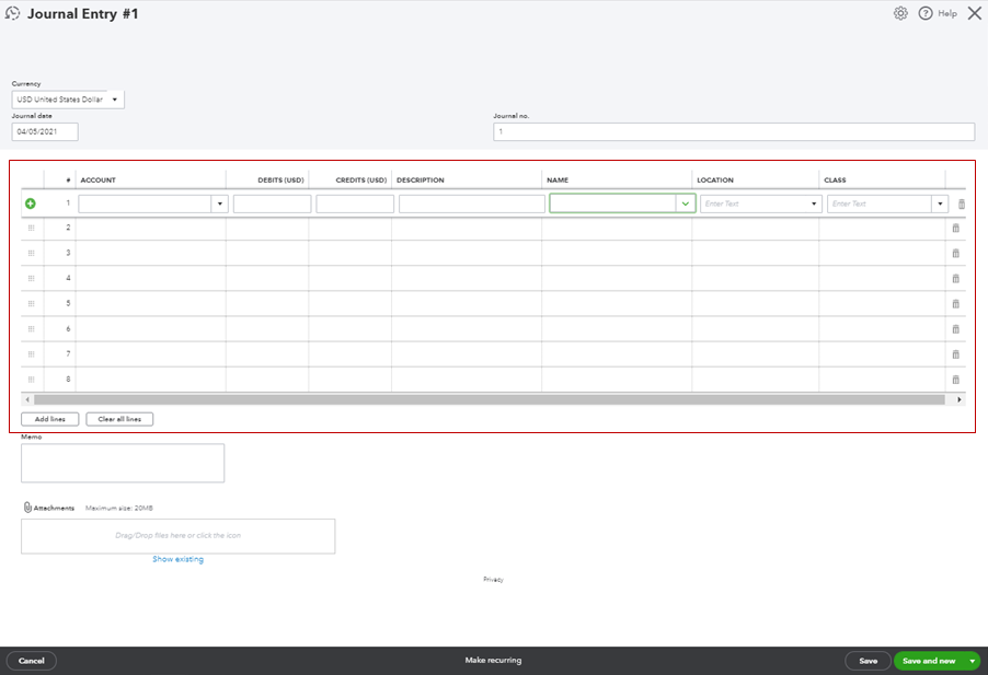 Recording Sales & Inventory QuickBooks Online