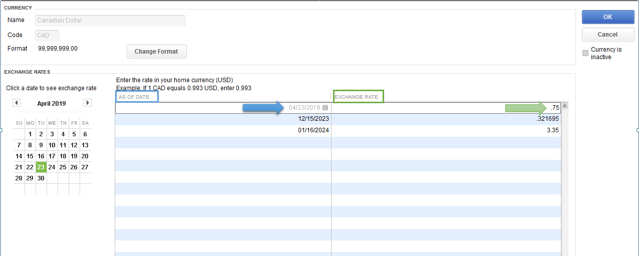 Solved Foreign Currency Update Historical Rates Quickbooks - 