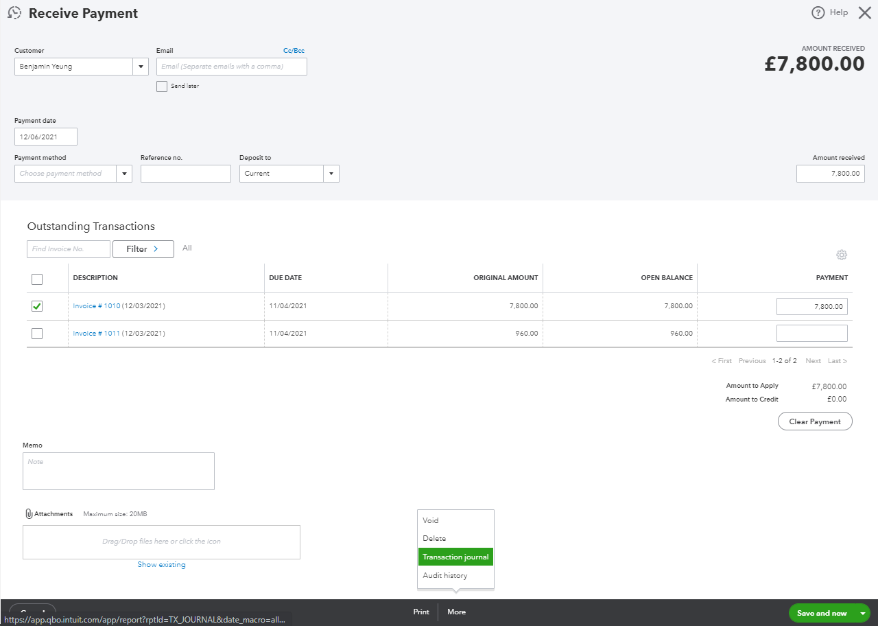 Solved: Payment Matching