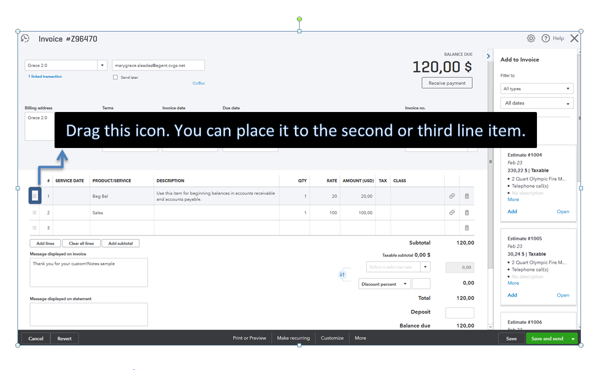 Solved: Importing Custom Invoice Templates into QuickBooks Online Throughout Create Invoice Template Quickbooks