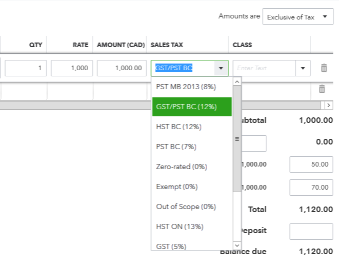 How can I distinguish between GST and PST on my in... QuickBooks