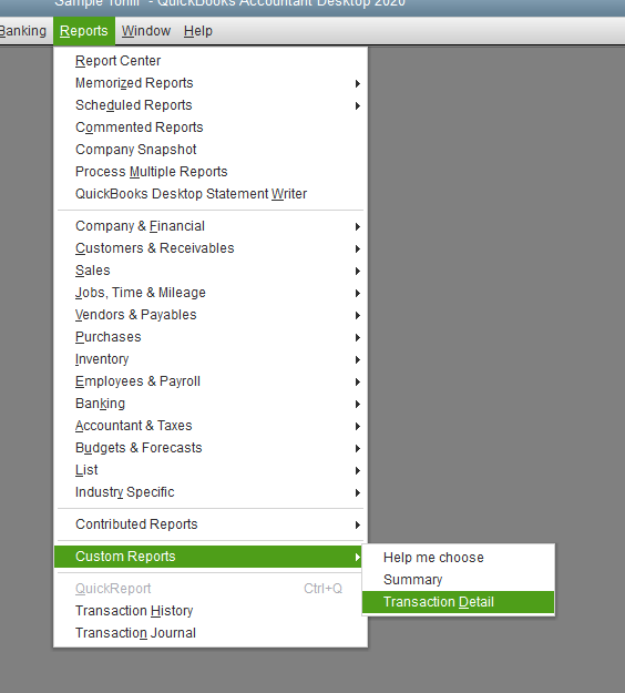 quickbooks for mac 2016 memorized report