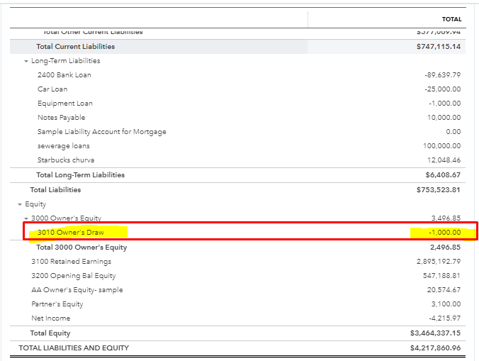 how to take an owner's draw in quickbooks Masako Arndt