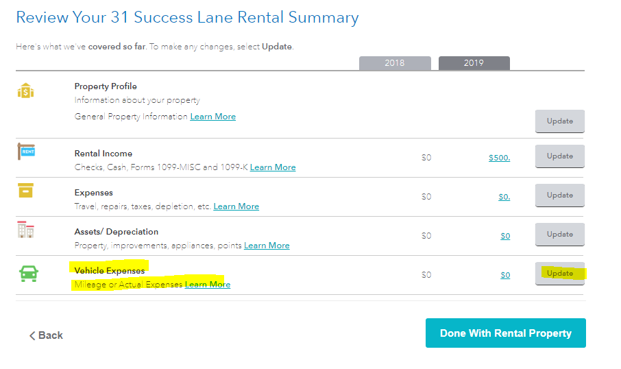 Auto for rental