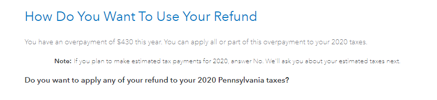 Apply refund