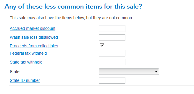 Collectibles ttd screenshot