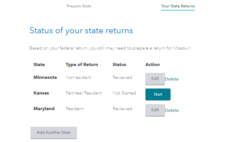 Add state