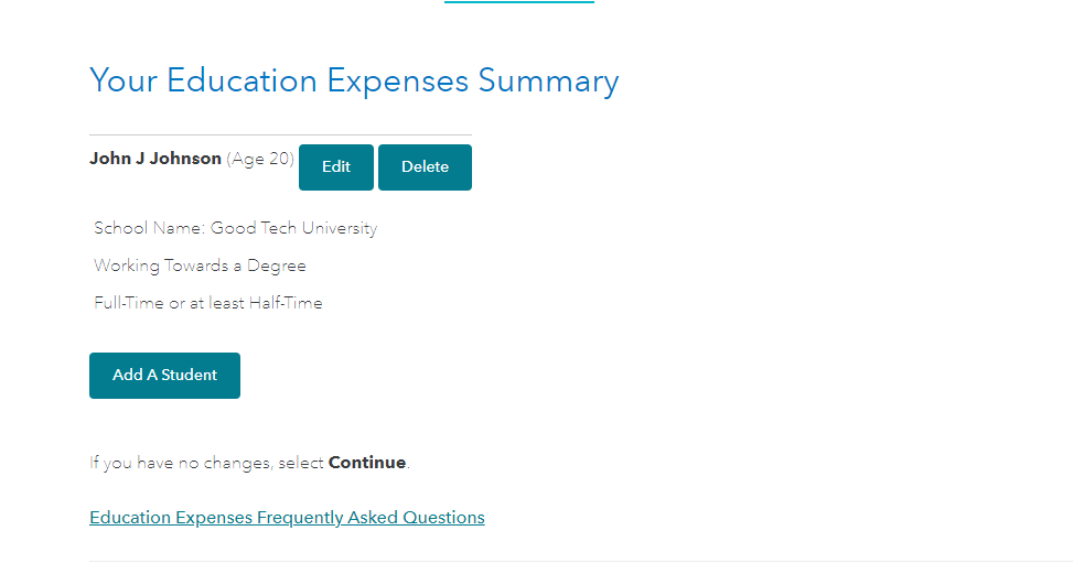 Tuition input