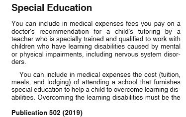 Special education