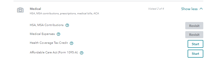 HSA input