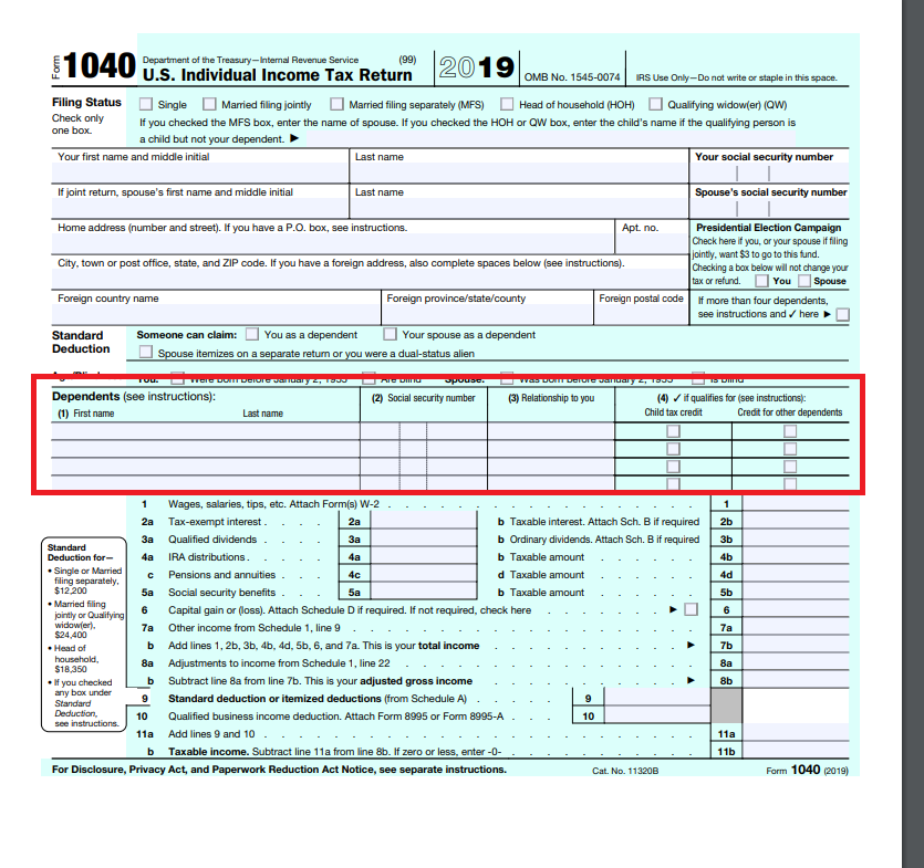 Form 1040