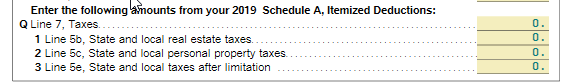 If I am being told to check this entry and it says State Tax Refund  Worksheet Item Q Line 2 what do I put in there?
