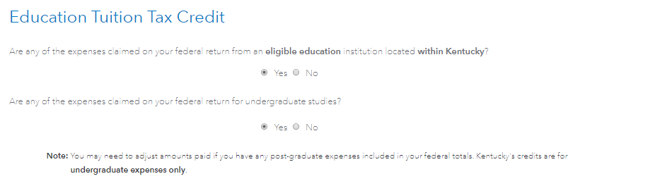 Any education