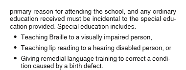 Special education 2