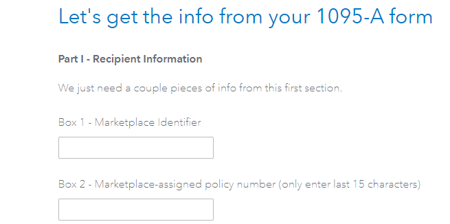 Marketplace input