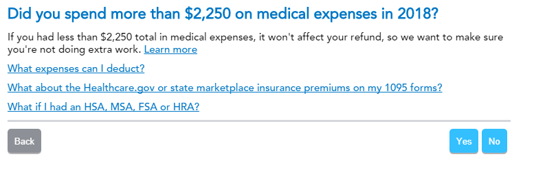 Medical input